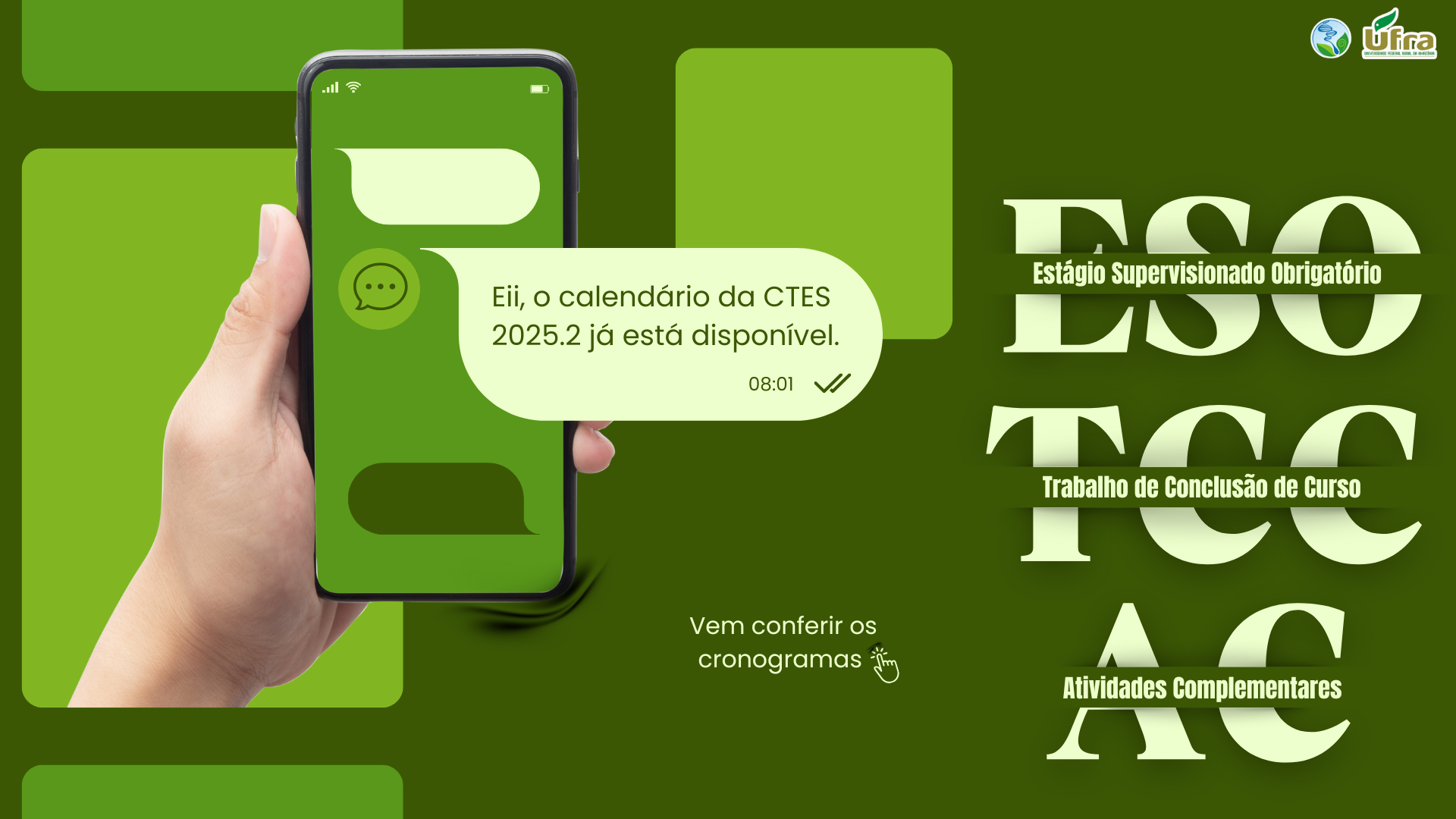 Calendário CTES 2025.2